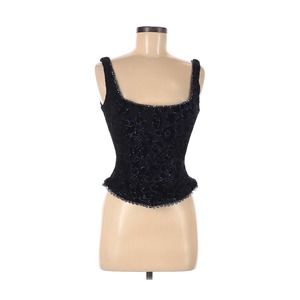 Cache Sexy Sleeveless Embellished Bustier Top NWT